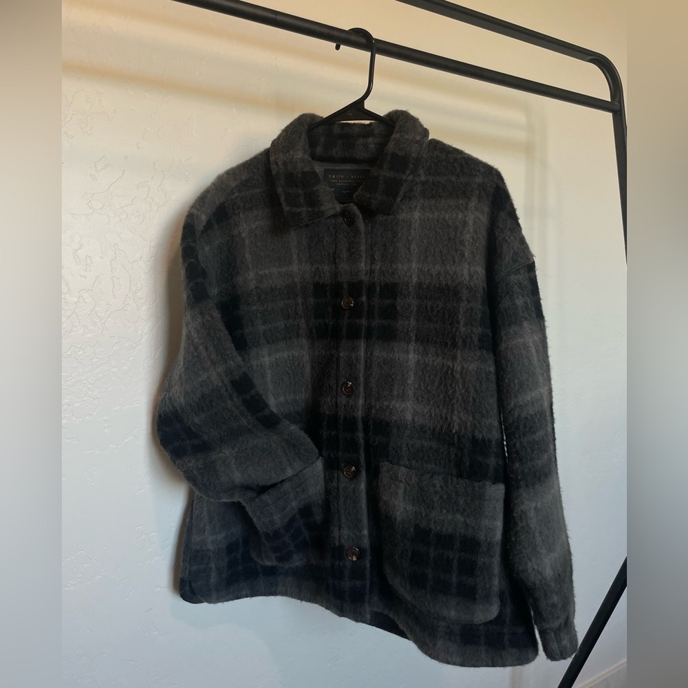 Wool Button-Up Jacket